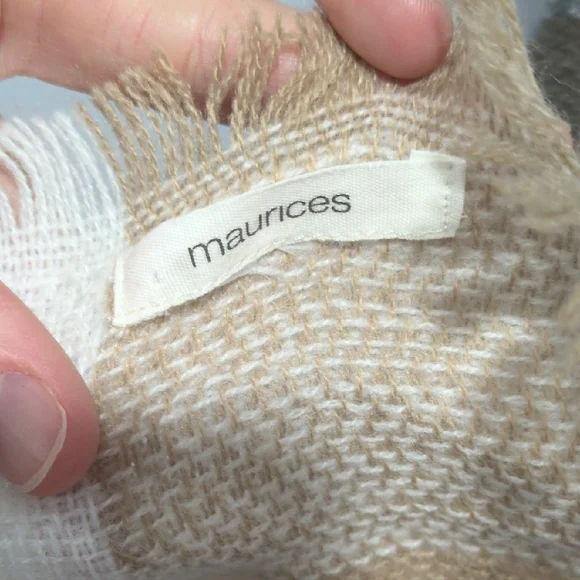 Maurices Gray and Tan Scarf - Picture 4 of 4